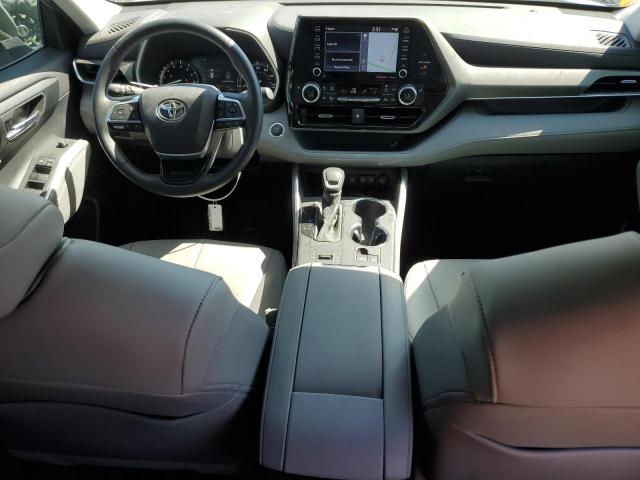 5TDHZRAH2LS509252 - 2020 TOYOTA HIGHLANDER XLE Gümüş foto 8