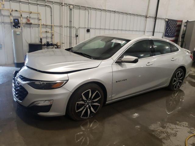 1G1ZG5ST4MF059779 - 2021 CHEVROLET MALIBU RS SILVER photo 1