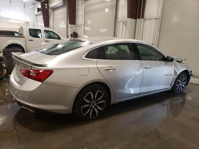 1G1ZG5ST4MF059779 - 2021 CHEVROLET MALIBU RS SILVER photo 3