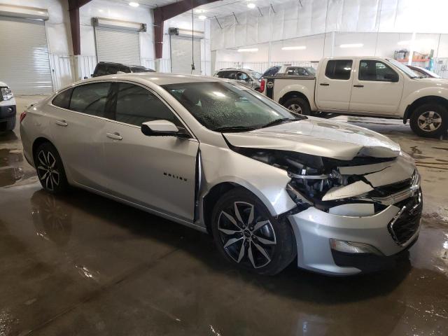 1G1ZG5ST4MF059779 - 2021 CHEVROLET MALIBU RS SILVER photo 4