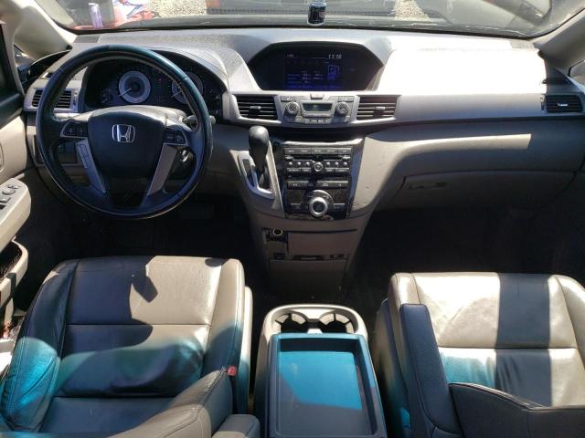 5FNRL5H68CB072901 - 2012 HONDA ODYSSEY EXL WHITE photo 8