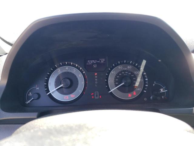 5FNRL5H68CB072901 - 2012 HONDA ODYSSEY EXL WHITE photo 9