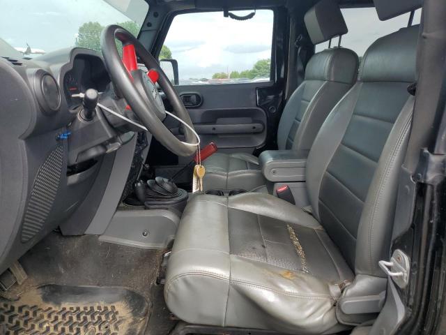 1J4FA24159L743572 - 2009 JEEP WRANGLER X შავი ფოტო 7