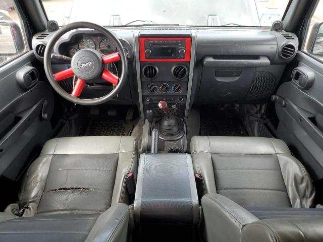 1J4FA24159L743572 - 2009 JEEP WRANGLER X შავი ფოტო 8