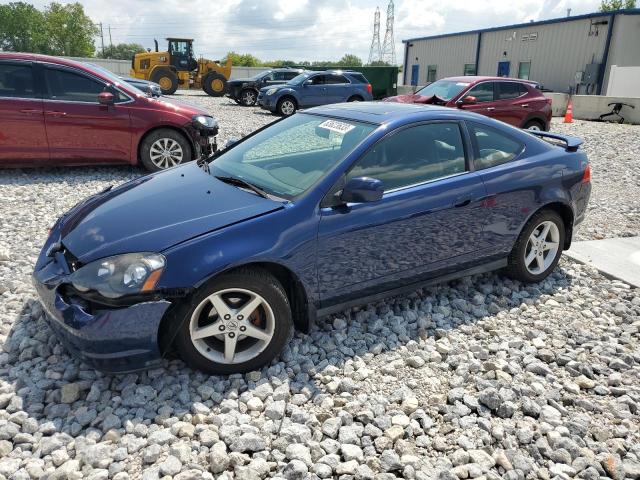 JH4DC54864S007095 - 2004 ACURA RSX BLUE photo 1