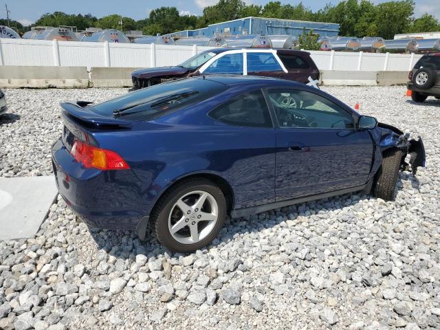 JH4DC54864S007095 - 2004 ACURA RSX BLUE photo 3