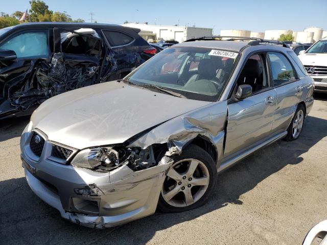 JF1GG67656H804608 - 2006 SUBARU IMPREZA 2.5I SPORTS WAGON SILVER photo 1