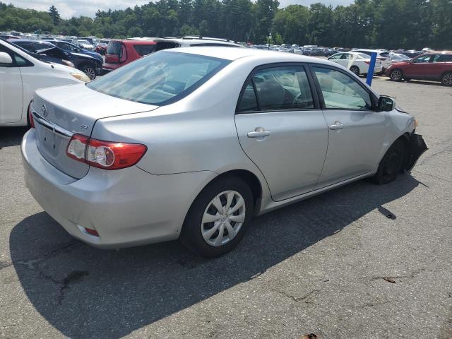2T1BU4EE1BC572910 - 2011 TOYOTA COROLLA BASE Արծաթագույն լուսանկար 3