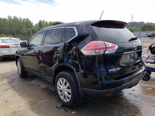 KNMAT2MV5GP625699 - 2016 NISSAN ROGUE S BLACK photo 2