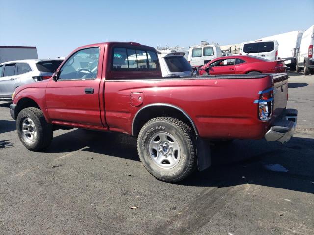 4TANM92N4YZ663811 - 2000 TOYOTA TACOMA PRERUNNER RED photo 2