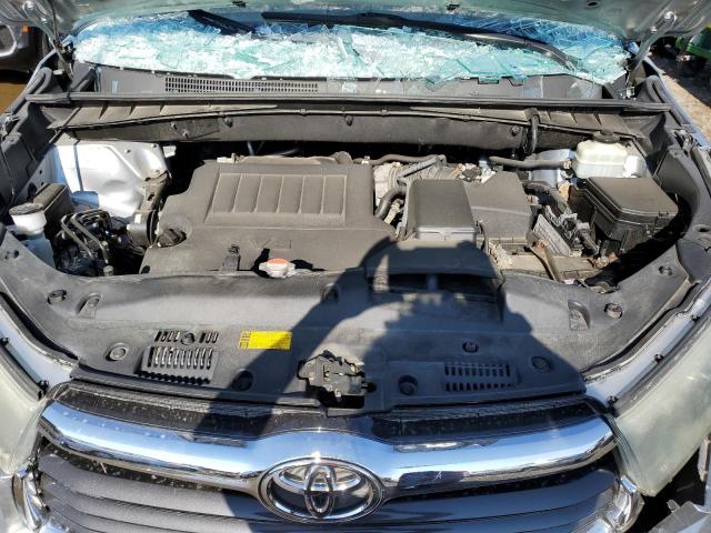 5TDDKRFH3FS214533 - 2015 TOYOTA HIGHLANDER LIMITED SILVER photo 12