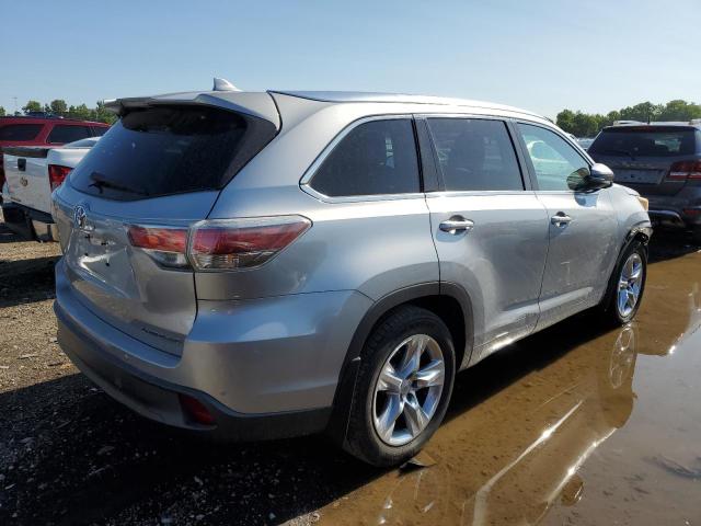 5TDDKRFH3FS214533 - 2015 TOYOTA HIGHLANDER LIMITED SILVER photo 3