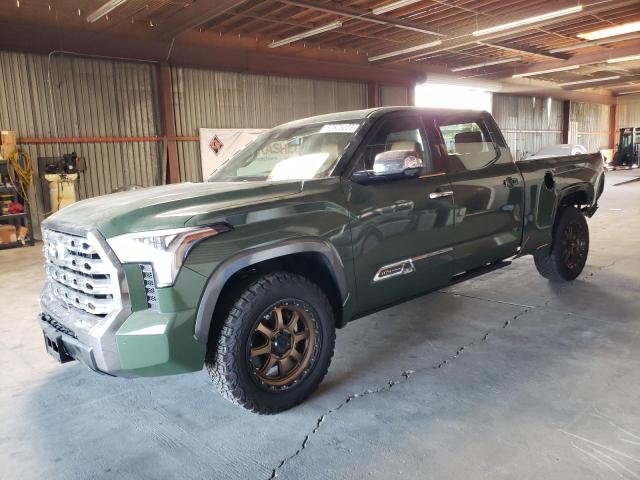 5TFMA5BC0NX002297 - 2022 TOYOTA TUNDRA CREWMAX PLATINUM Grün Foto 1