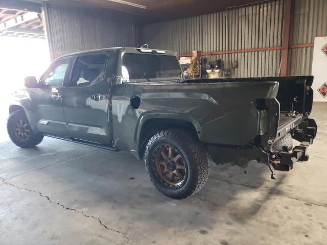 5TFMA5BC0NX002297 - 2022 TOYOTA TUNDRA CREWMAX PLATINUM Grün Foto 2