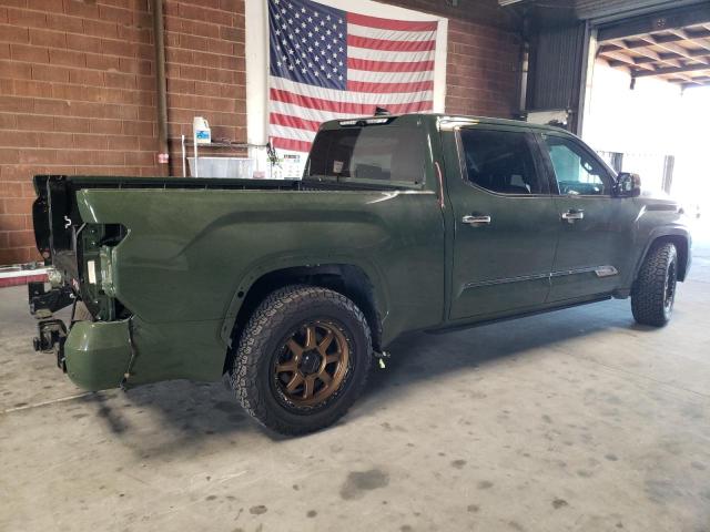 5TFMA5BC0NX002297 - 2022 TOYOTA TUNDRA CREWMAX PLATINUM Grün Foto 3