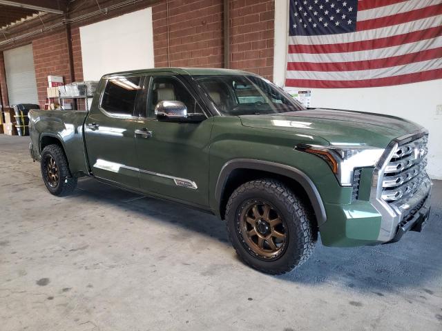 5TFMA5BC0NX002297 - 2022 TOYOTA TUNDRA CREWMAX PLATINUM Grün Foto 4