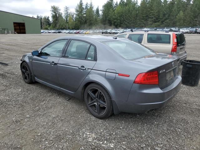 19UUA66275A009971 - 2005 ACURA TL CHARCOAL photo 2