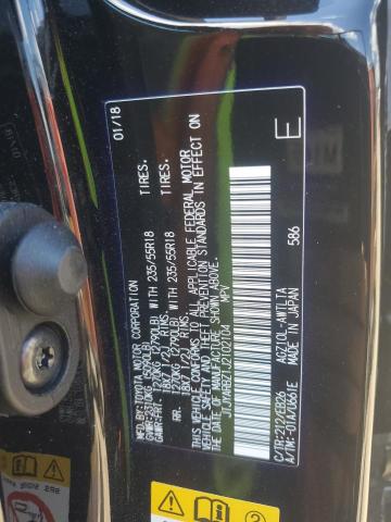 JTJYARBZ1J2102104 - 2018 LEXUS NX 300 BASE Qara foto 12