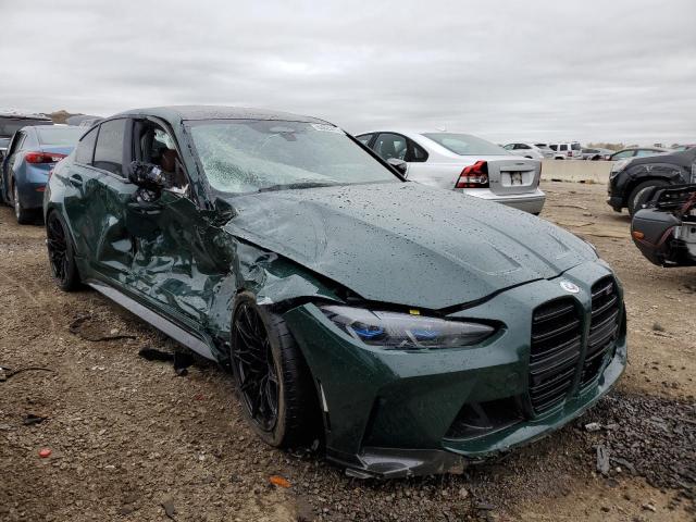 WBS43AY00NFN20909 - 2022 BMW M3 COMPETITION GREEN photo 1