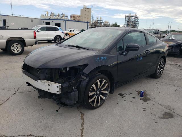 2HGFG3B03EH507953 - 2014 HONDA CIVIC EXL შავი ფოტო 1