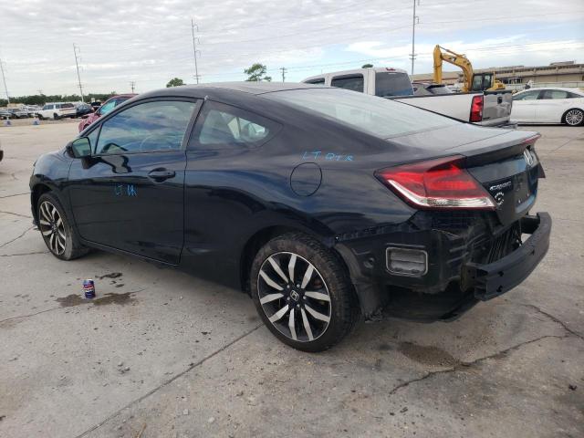 2HGFG3B03EH507953 - 2014 HONDA CIVIC EXL შავი ფოტო 2