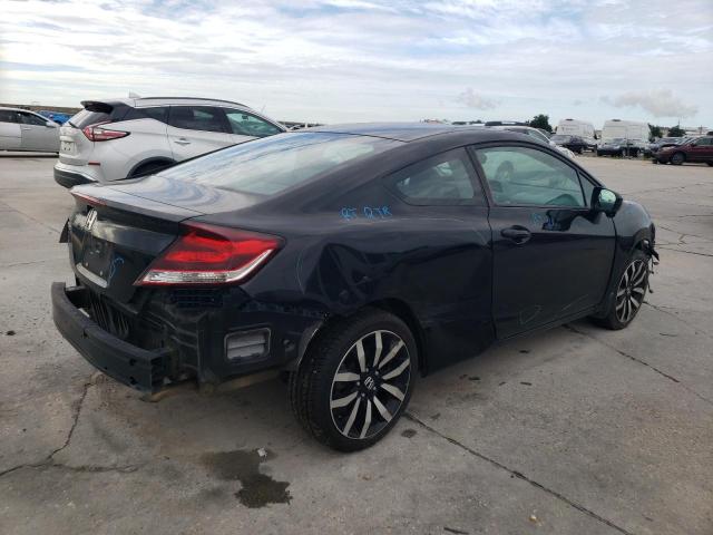 2HGFG3B03EH507953 - 2014 HONDA CIVIC EXL შავი ფოტო 3