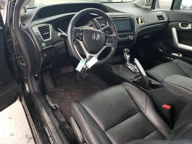 2HGFG3B03EH507953 - 2014 HONDA CIVIC EXL შავი ფოტო 8