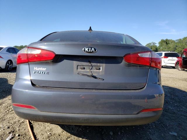 KNAFK4A61G5563387 - 2016 KIA FORTE LX BLUE photo 6