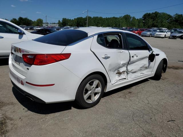 KNAGM4A72F5535474 - 2015 KIA OPTIMA LX WHITE photo 3