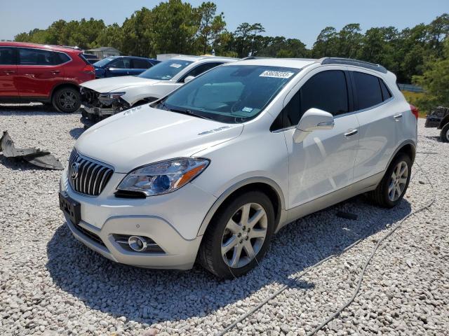 KL4CJDSB8EB695012 - 2014 BUICK ENCORE PREMIUM WHITE photo 1