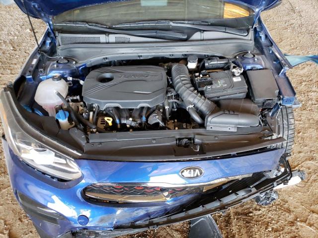 3KPF44AC6ME416632 - 2021 KIA FORTE GT BLUE photo 11