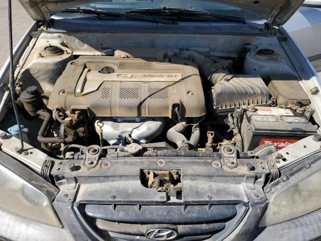 KMHDN56D15U175167 - 2005 HYUNDAI ELANTRA GLS SILVER photo 11