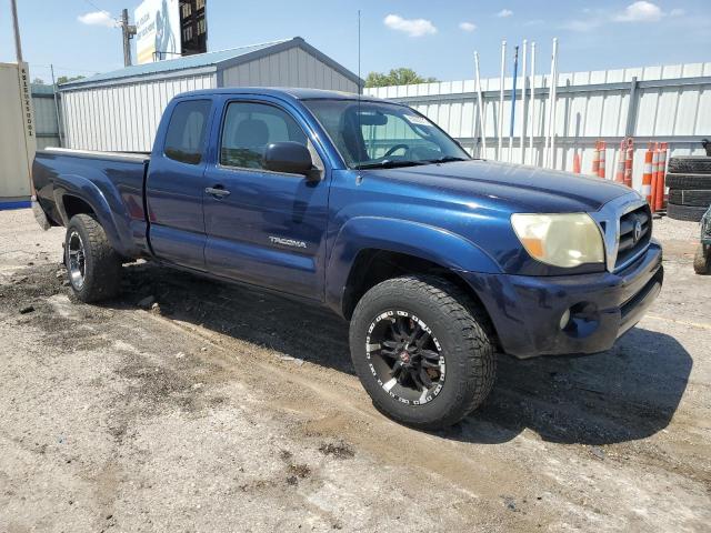 5TETU62N07Z425029 - 2007 TOYOTA TACOMA PRERUNNER ACCESS CAB BLUE photo 4