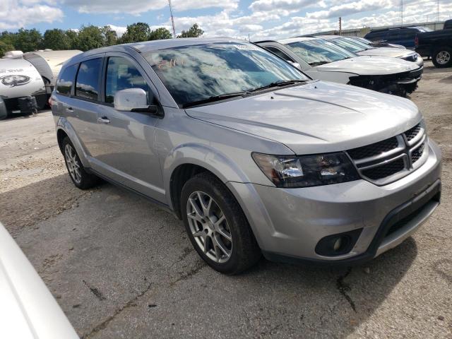 3C4PDDEG9HT609070 - 2017 DODGE JOURNEY GT SILVER photo 4