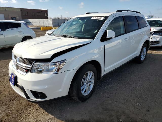 3C4PDDBG8ET104010 - 2014 DODGE JOURNEY SXT WHITE photo 1