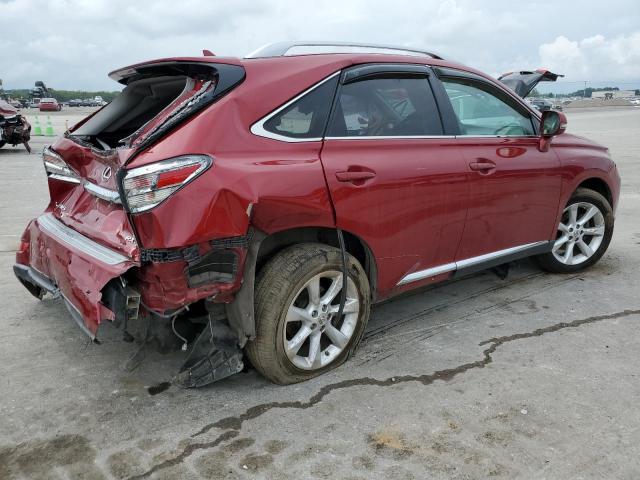 2T2ZK1BA0AC025738 - 2010 LEXUS RX 350 RED photo 3