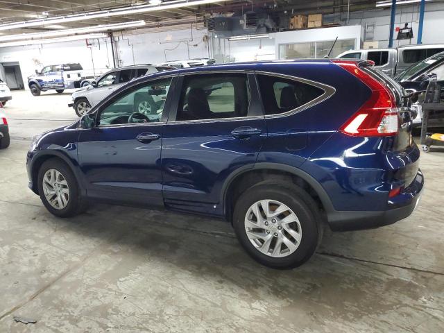 2HKRM4H58FH697027 - 2015 HONDA CR-V EX BLUE photo 2
