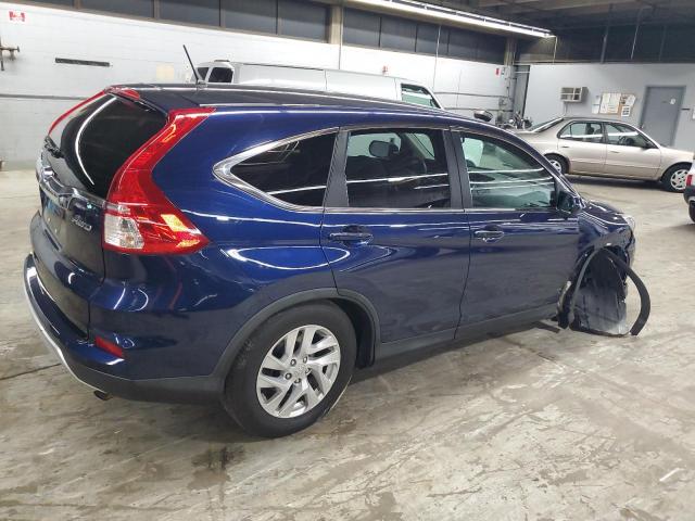 2HKRM4H58FH697027 - 2015 HONDA CR-V EX BLUE photo 3