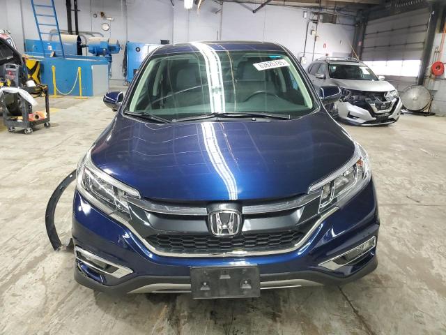 2HKRM4H58FH697027 - 2015 HONDA CR-V EX BLUE photo 5