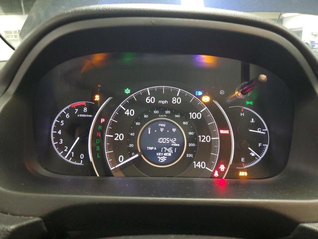 2HKRM4H58FH697027 - 2015 HONDA CR-V EX BLUE photo 9