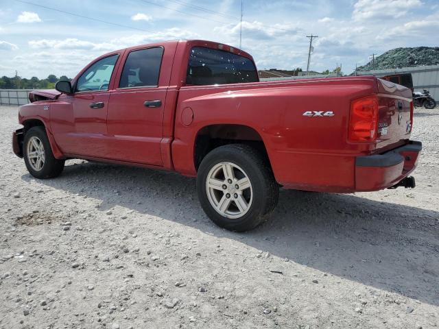 1D7CW3GP3AS130916 - 2010 DODGE DAKOTA SXT RED photo 2