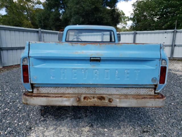 CS248T141943 - 1968 CHEVROLET C20 BLUE photo 6