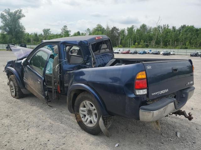 5TBBT44183S434817 - 2003 TOYOTA TUNDRA ACCESS CAB SR5 BLUE photo 2