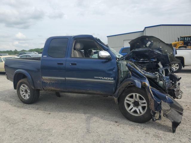 5TBBT44183S434817 - 2003 TOYOTA TUNDRA ACCESS CAB SR5 BLUE photo 4
