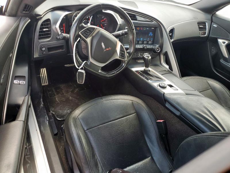 1G1YB2D71G5126065 - 2016 CHEVROLET CORVETTE STINGRAY 1LT WHITE photo 8