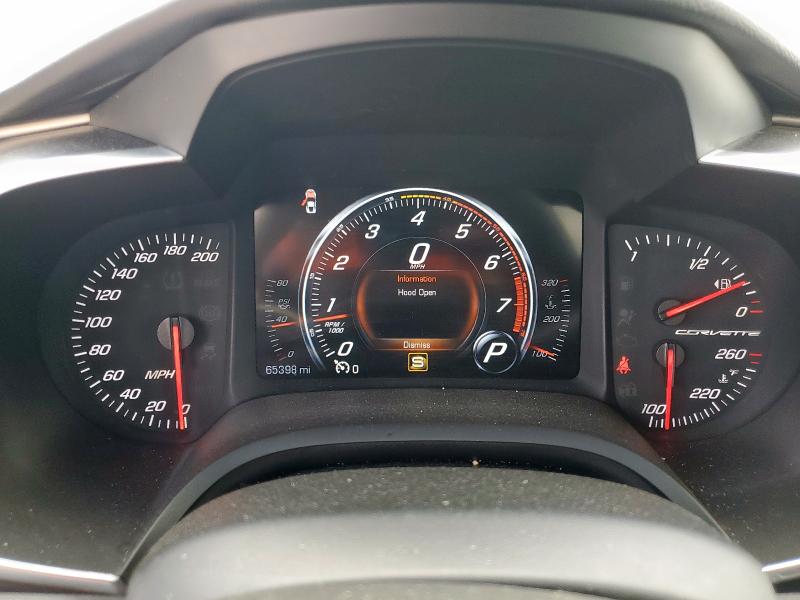 1G1YB2D71G5126065 - 2016 CHEVROLET CORVETTE STINGRAY 1LT WHITE photo 9