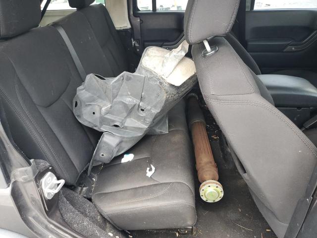 1C4BJWDG1EL232967 - 2014 JEEP WRANGLER U SPORT GRAY photo 11