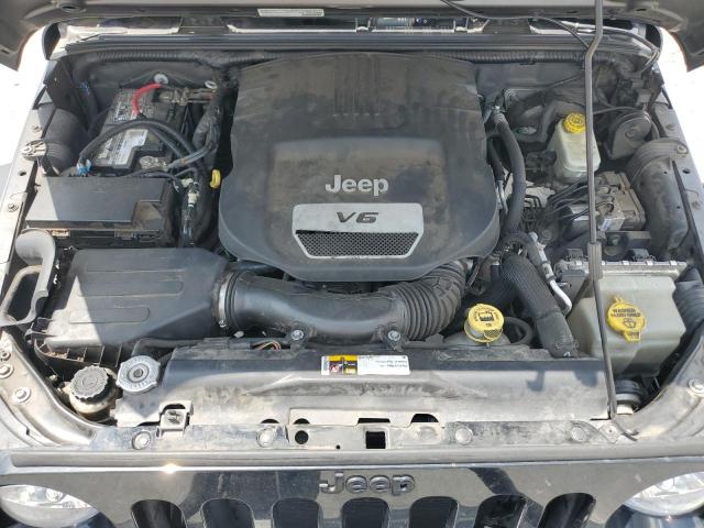 1C4BJWDG1EL232967 - 2014 JEEP WRANGLER U SPORT GRAY photo 12