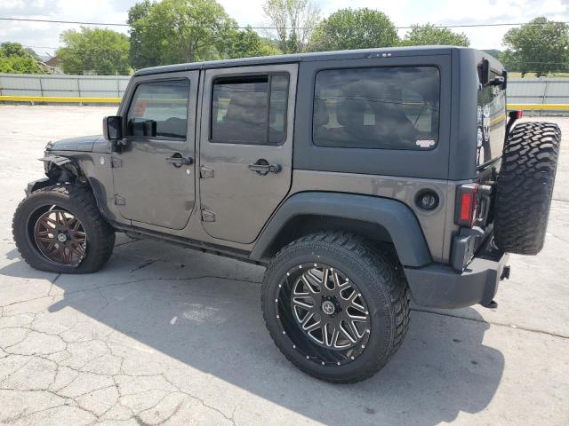 1C4BJWDG1EL232967 - 2014 JEEP WRANGLER U SPORT GRAY photo 2