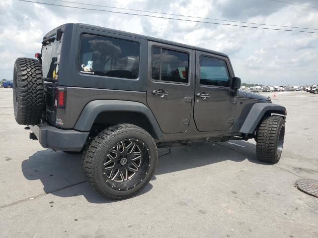 1C4BJWDG1EL232967 - 2014 JEEP WRANGLER U SPORT GRAY photo 3